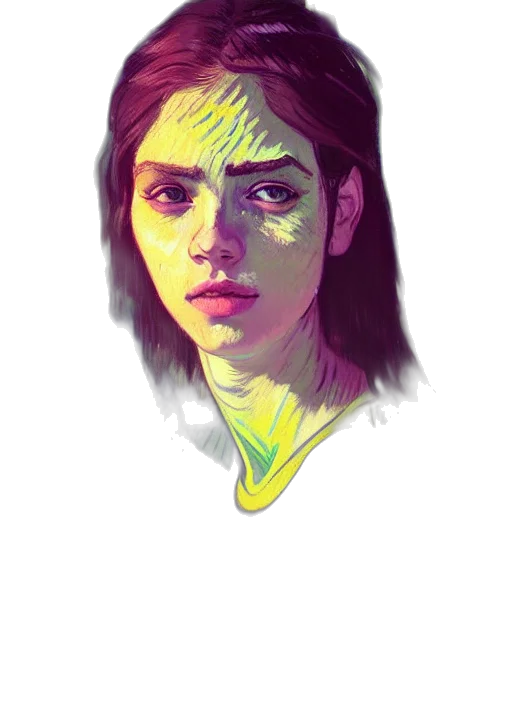 face, mask, creature, robot transparent PNG cut-out