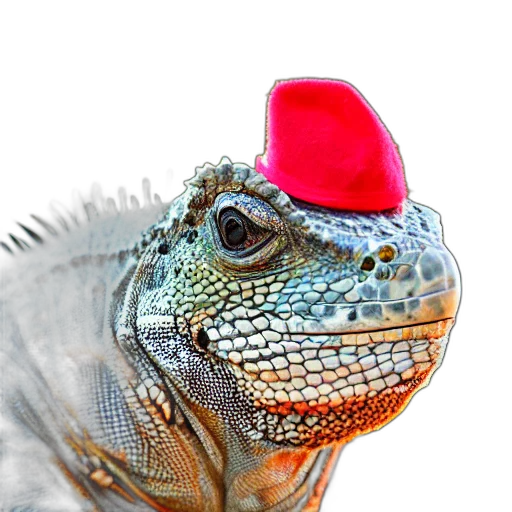 hat, dragon, animal, crown transparent PNG cut-out