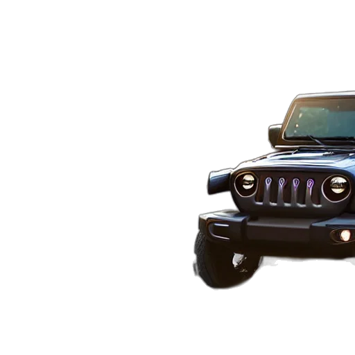 car, weapon, animal, photorealistic transparent PNG cut-out