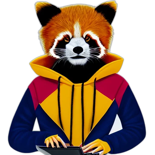 jacket, staff, animal, pixel art transparent PNG cut-out