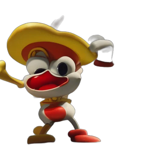 staff, hat, robot, weapon transparent PNG cut-out