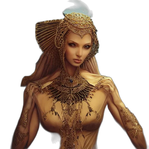 jewelry, crown, fantasy art, concept art transparent PNG cut-out