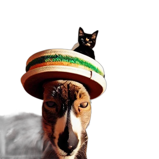 hat, animal, food, staff transparent PNG cut-out