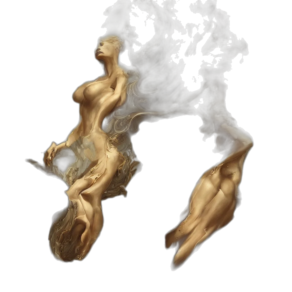 dragon, hair, crown, mask transparent PNG cut-out