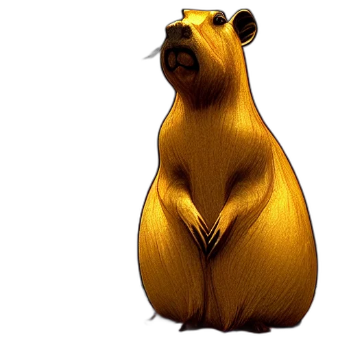 animal, concept art, 3d render, photorealistic transparent PNG cut-out