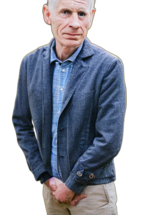 jacket, staff, face, hat transparent PNG cut-out