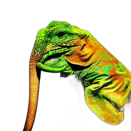 dragon, animal, mask, staff transparent PNG cut-out