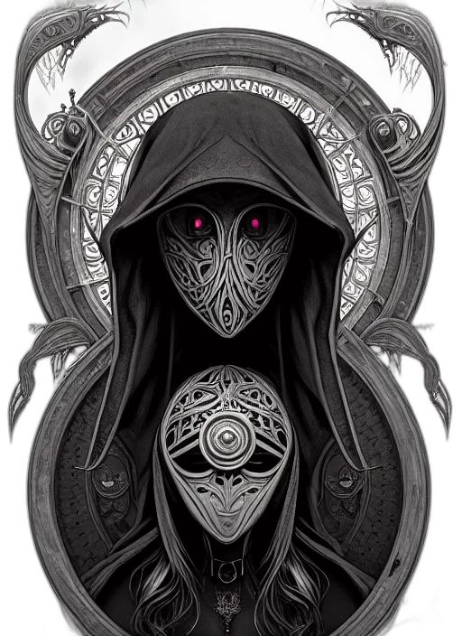 mask, face, creature, dress transparent PNG cut-out