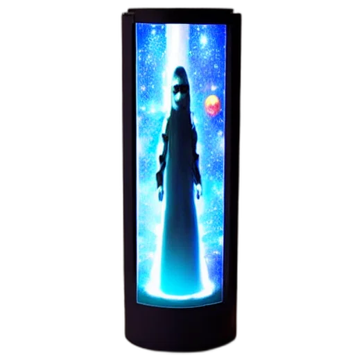staff, robot, concept art, 3d render transparent PNG cut-out
