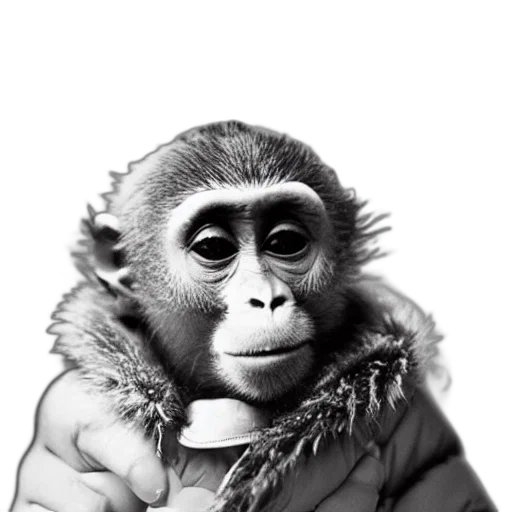 animal, jacket, staff, face transparent PNG cut-out