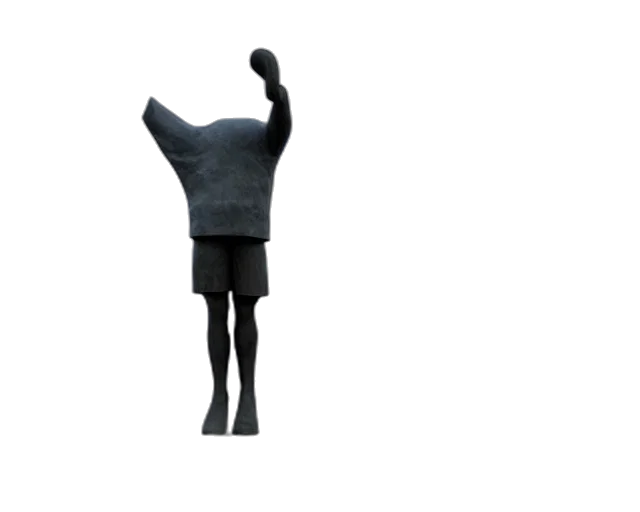 staff, mask, dress, hat transparent PNG cut-out