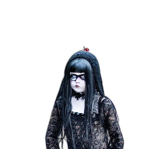 jacket, mask, creature, hat transparent PNG cut-out