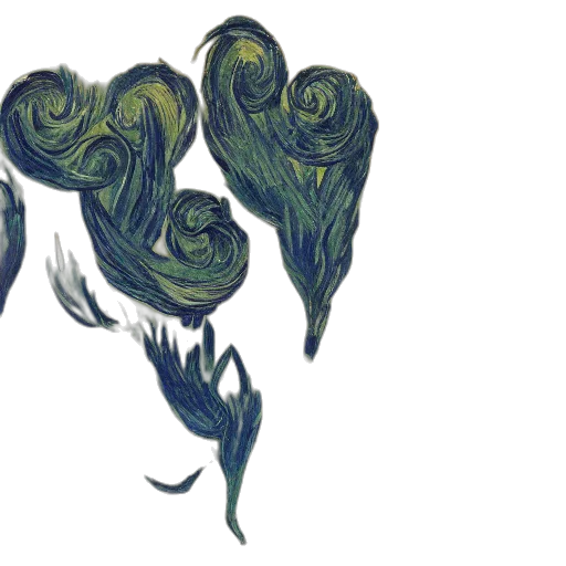 creature, mask, hair, dragon transparent PNG cut-out
