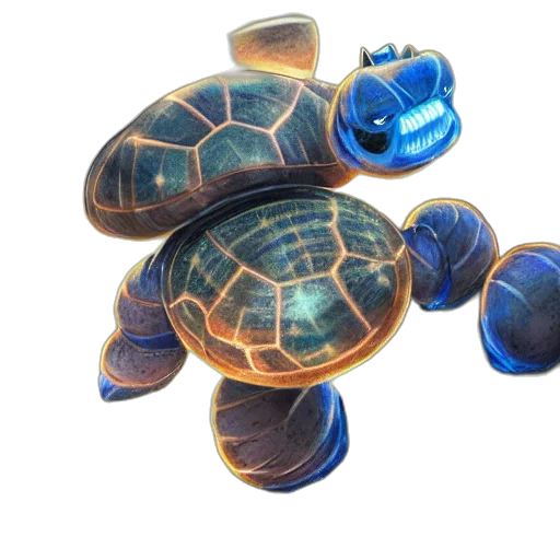 animal, creature, 3d render, concept art transparent PNG cut-out