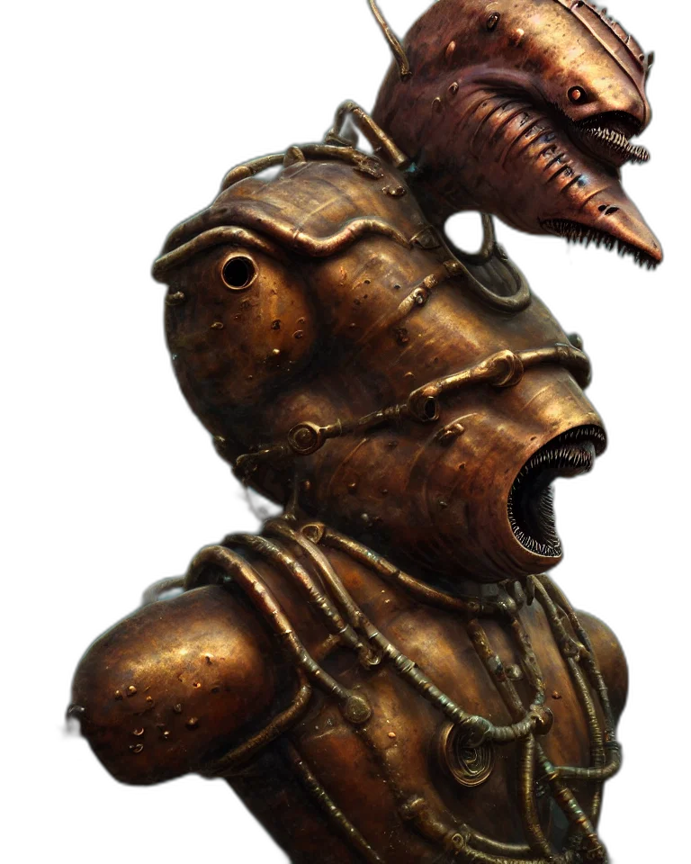 dragon, mask, creature, face transparent PNG cut-out