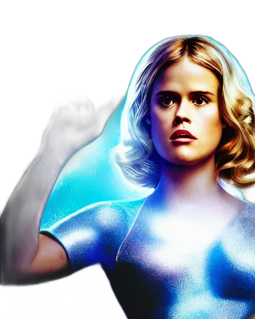 comic book art, concept art, outer space, neon lights transparent PNG cut-out