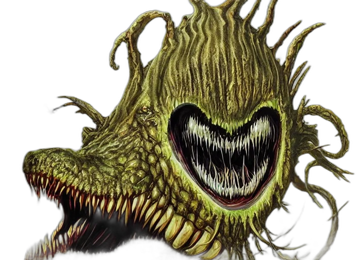creature, dragon, mask, animal transparent PNG cut-out