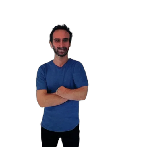 staff, face, jacket, hair transparent PNG cut-out