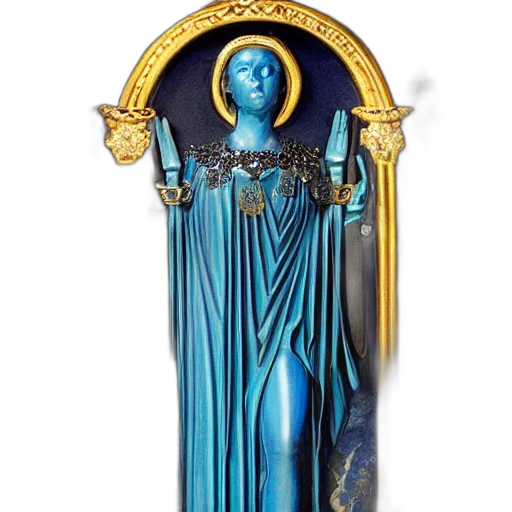 dress, staff, jewelry, crown transparent PNG cut-out