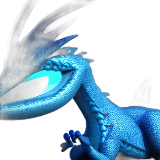 dragon, creature, animal, staff transparent PNG cut-out