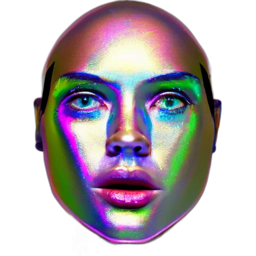 face, mask, robot, jewelry transparent PNG cut-out