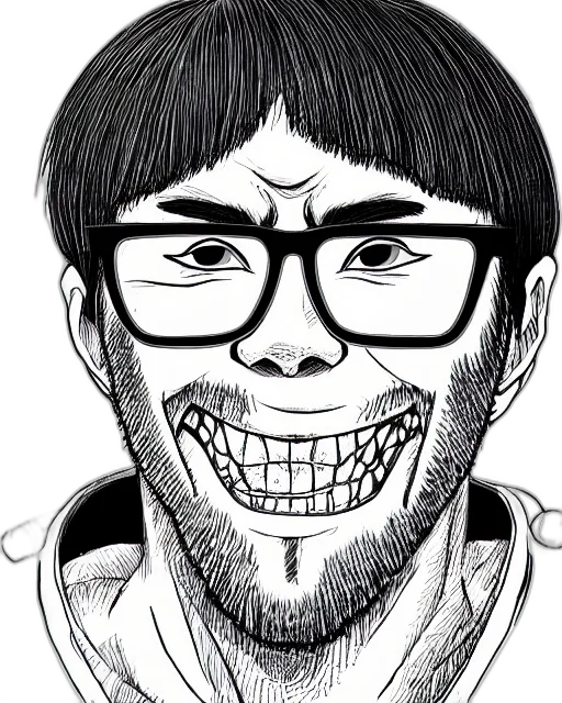 face, staff, mask, creature transparent PNG cut-out