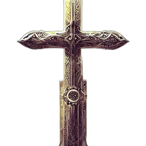 sword, weapon, staff, crown transparent PNG cut-out