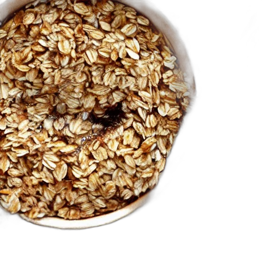 food, bowl, oats, face transparent PNG cut-out