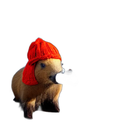 hat, animal, creature, hair transparent PNG cut-out