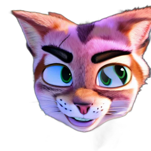 animal, face, mask, creature transparent PNG cut-out