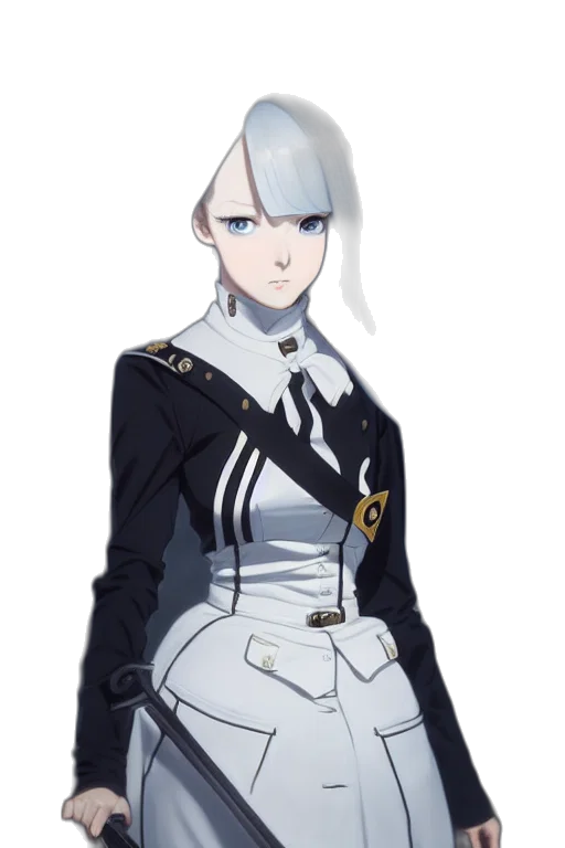 staff, jacket, dress, crown transparent PNG cut-out