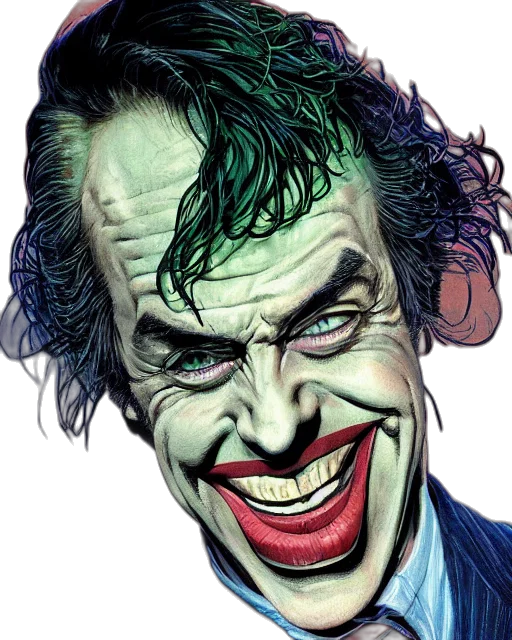 face, mask, comic book art, photorealistic transparent PNG cut-out