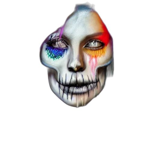 mask, face, jewelry, creature transparent PNG cut-out