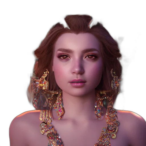 jewelry, face, crown, mask transparent PNG cut-out