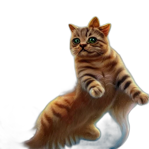 animal, staff, creature, photorealistic transparent PNG cut-out