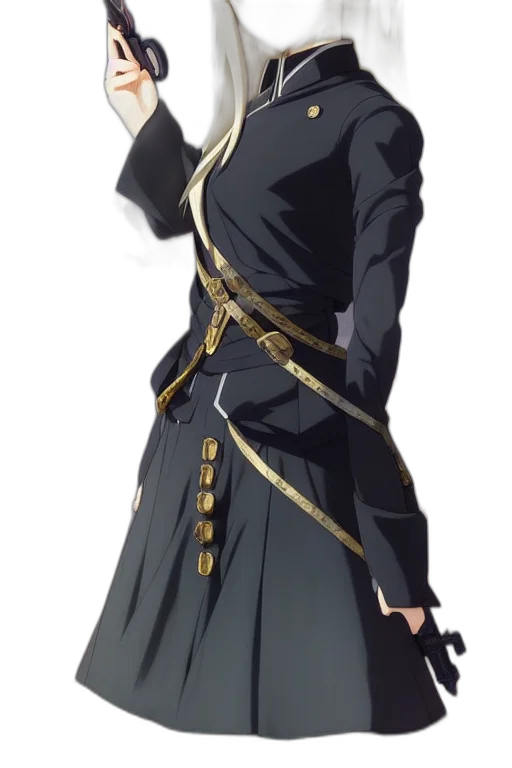 dress, staff, jacket, sword transparent PNG cut-out