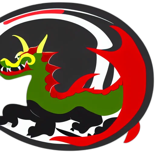 dragon, fantasy art, concept art, 3d render transparent PNG cut-out