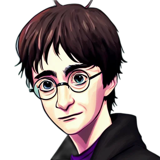 staff, face, cartoon, pixel art transparent PNG cut-out