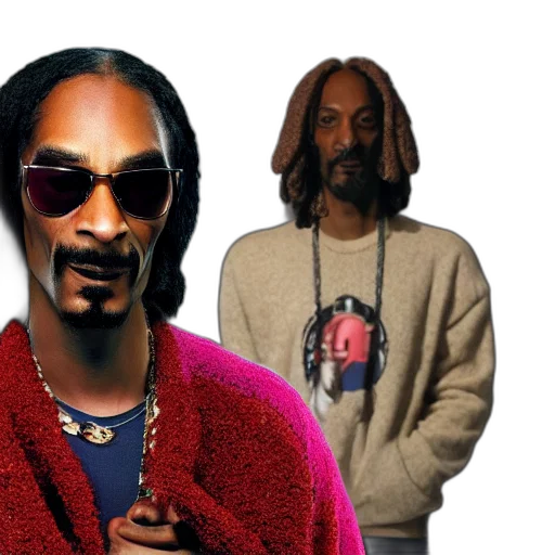jacket, snoop, dogg, wearing transparent PNG cut-out