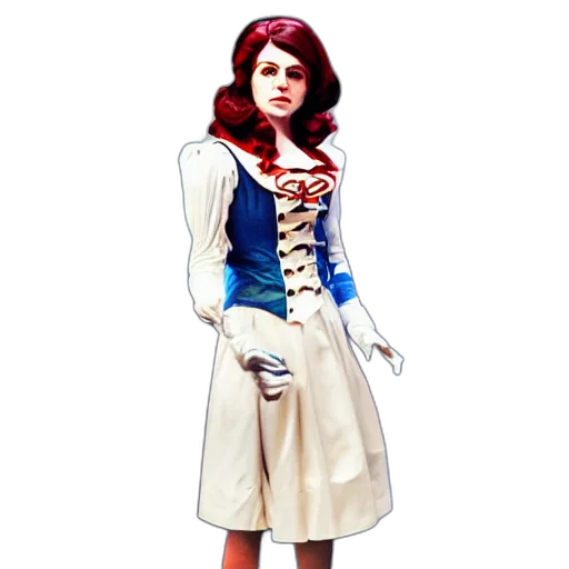 dress, staff, jacket, concept art transparent PNG cut-out