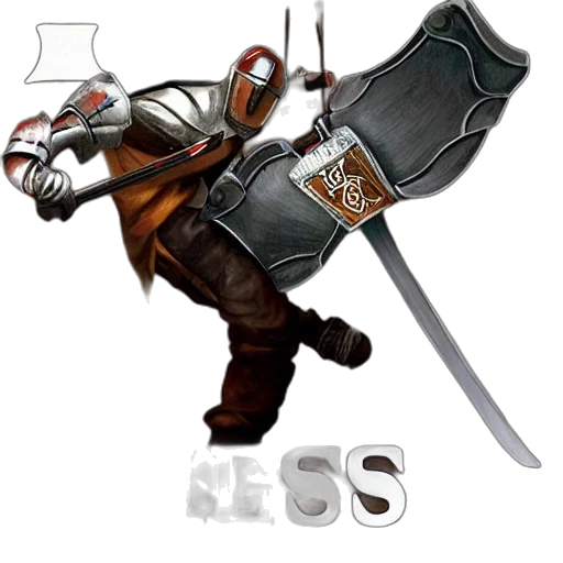 sword, weapon, staff, robot transparent PNG cut-out