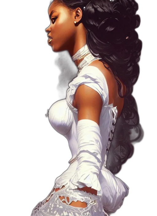 dress, crown, fantasy art, comic book art transparent PNG cut-out