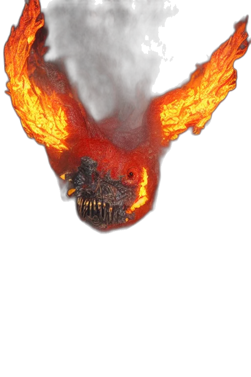 dragon, mask, face, creature transparent PNG cut-out