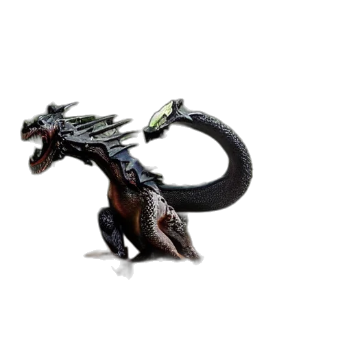 dragon, animal, creature, weapon transparent PNG cut-out