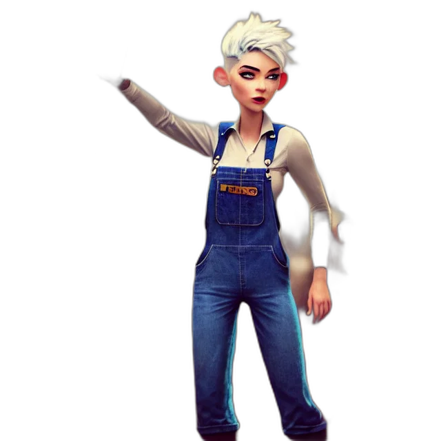 staff, 3d render, concept art, cartoon transparent PNG cut-out