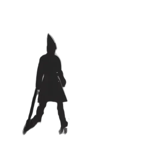 staff, umbrella, sword, hat transparent PNG cut-out