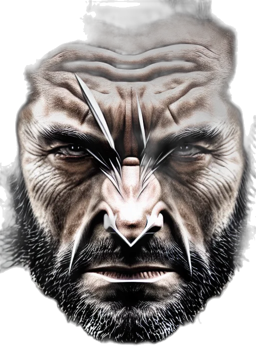face, mask, creature, animal transparent PNG cut-out