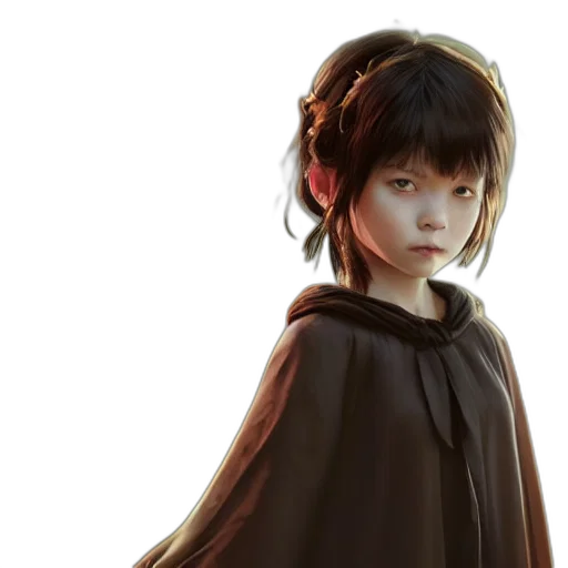 face, staff, mask, concept art transparent PNG cut-out