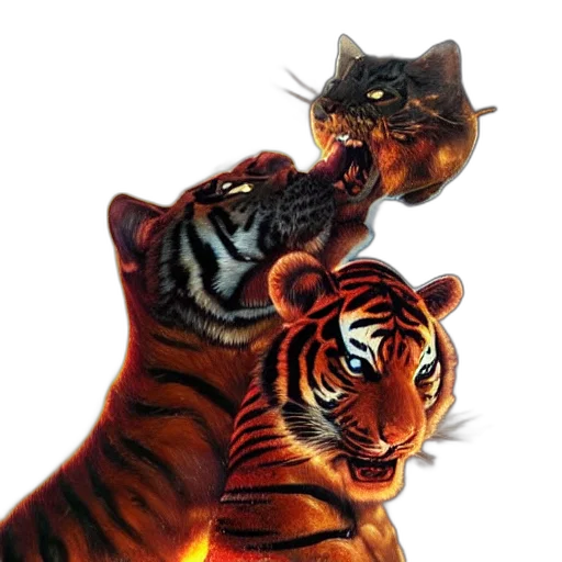 animal, hat, photorealistic, concept art transparent PNG cut-out