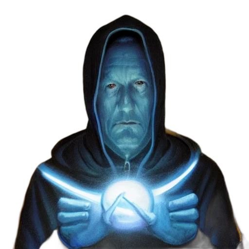 mask, face, jacket, staff transparent PNG cut-out